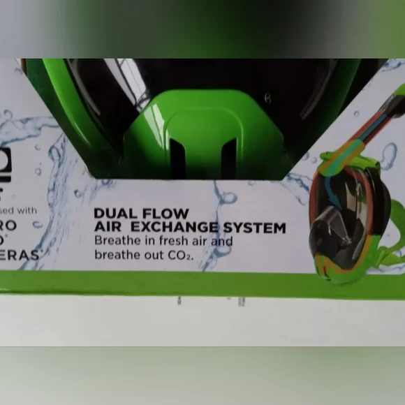 - Dolfino Calypso Full Face Snorkel Mask - Picture 2 of 7